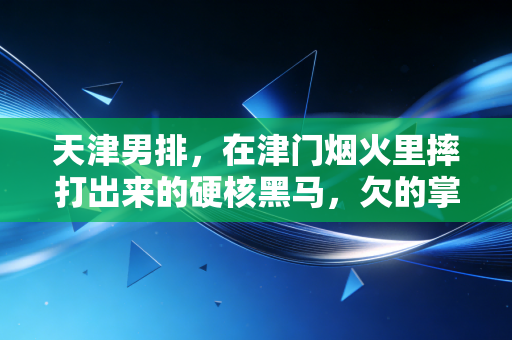 天津男排,在津门烟火里摔打出来的硬核黑马,欠的掌声该还了 天津男排,在津门烟火里摔打出来的硬核黑马,欠的掌声该还了