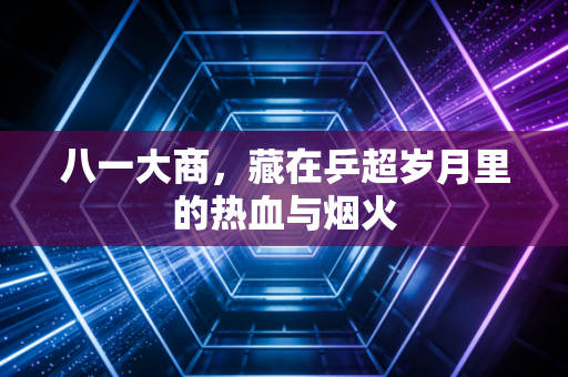 八一大商,藏在乒超岁月里的热血与烟火 八一大商,藏在乒超岁月里的热血与烟火