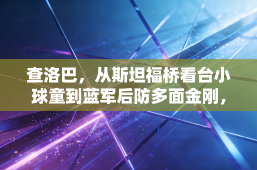 查洛巴,从斯坦福桥看台小球童到蓝军后防多面金刚,那些没被伤病打倒的终将让你更强大 查洛巴,从斯坦福桥看台小球童到蓝军后防多面金刚,那些没被伤病打倒的终将让你更强大