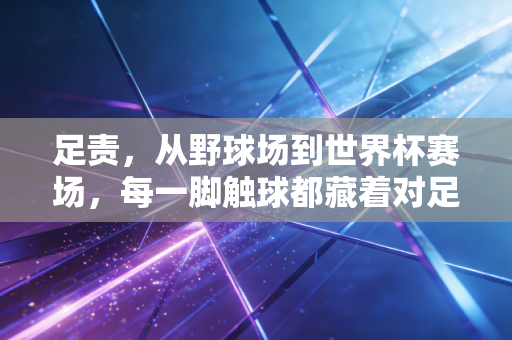 足责，从野球场到世界杯赛场，每一脚触球都藏着对足球的敬畏