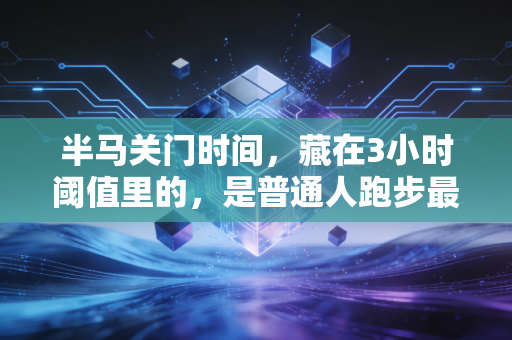 半马关门时间,藏在3小时阈值里的,是普通人跑步最该懂的生存逻辑 半马关门时间,藏在3小时阈值里的,是普通人跑步最该懂的生存逻辑