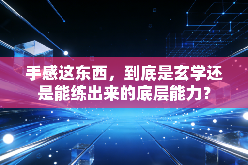 手感这东西,到底是玄学还是能练出来的底层能力? 手感这东西,到底是玄学还是能练出来的底层能力?