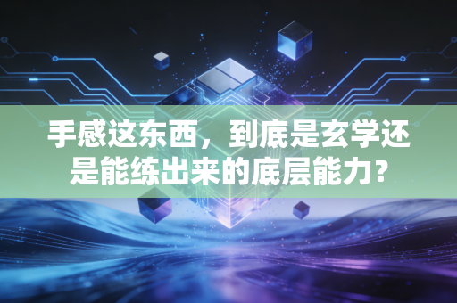 手感这东西，到底是玄学还是能练出来的底层能力？