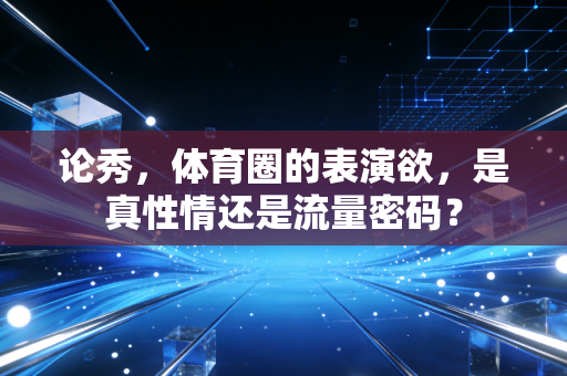 论秀，体育圈的表演欲，是真性情还是流量密码？