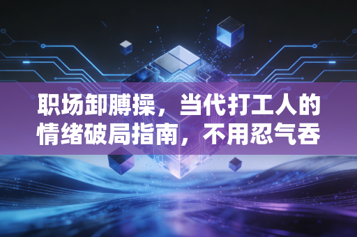 职场卸膊操,当代打工人的情绪破局指南,不用忍气吞声也能混得开 职场卸膊操,当代打工人的情绪破局指南,不用忍气吞声也能混得开