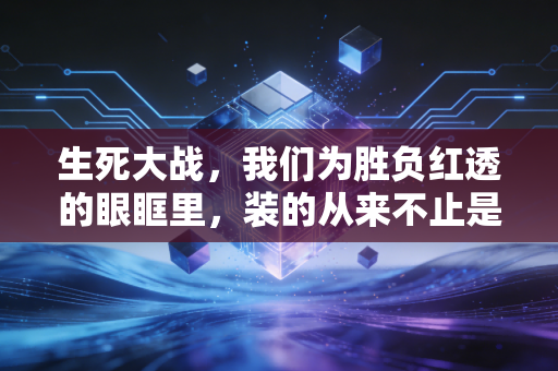 生死大战,我们为胜负红透的眼眶里,装的从来不止是输赢 生死大战,我们为胜负红透的眼眶里,装的从来不止是输赢