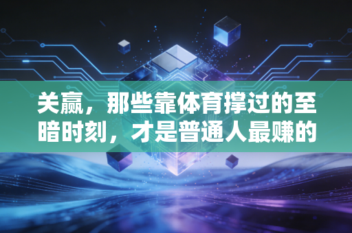 关赢，那些靠体育撑过的至暗时刻，才是普通人最赚的人生投资