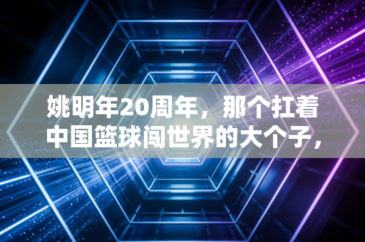 姚明年20周年，那个扛着中国篮球闯世界的大个子，早就活成了几代人的青春坐标