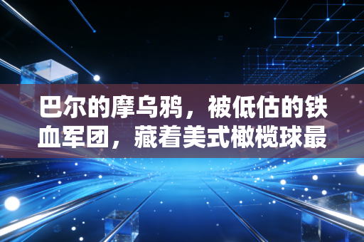 巴尔的摩乌鸦，被低估的铁血军团，藏着美式橄榄球最动人的平民英雄叙事