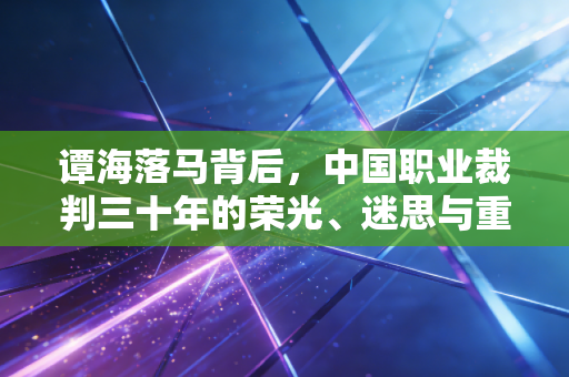 谭海落马背后,中国职业裁判三十年的荣光、迷思与重生之路 谭海落马背后,中国职业裁判三十年的荣光、迷思与重生之路
