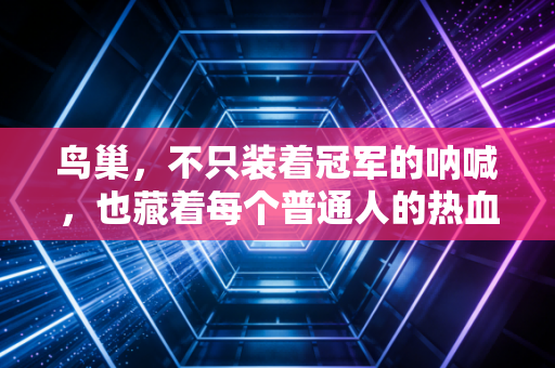 鸟巢,不只装着冠军的呐喊,也藏着每个普通人的热血青春 鸟巢,不只装着冠军的呐喊,也藏着每个普通人的热血青春