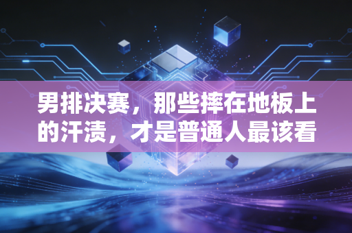 男排决赛，那些摔在地板上的汗渍，才是普通人最该看懂的热血注脚