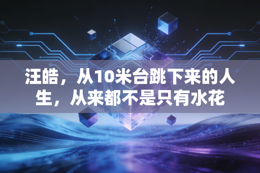 汪皓，从10米台跳下来的人生，从来都不是只有水花