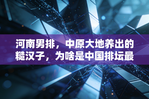 河南男排，中原大地养出的糙汉子，为啥是中国排坛最不能小瞧的队伍