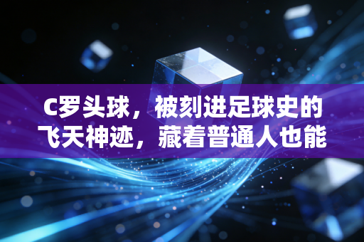 C罗头球,被刻进足球史的飞天神迹,藏着普通人也能复制的笨功夫 C罗头球,被刻进足球史的飞天神迹,藏着普通人也能复制的笨功夫