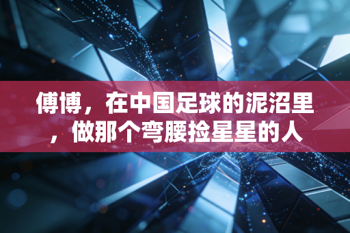 傅博，在中国足球的泥沼里，做那个弯腰捡星星的人