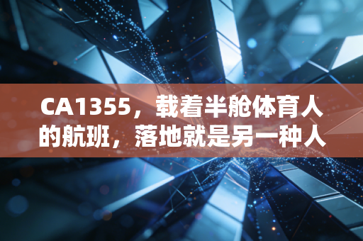 CA1355,载着半舱体育人的航班,落地就是另一种人生打开方式 CA1355,载着半舱体育人的航班,落地就是另一种人生打开方式