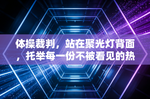 体操裁判，站在聚光灯背面，托举每一份不被看见的热爱