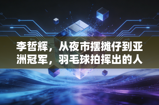 李哲辉，从夜市摆摊仔到亚洲冠军，羽毛球拍挥出的人生逆风球