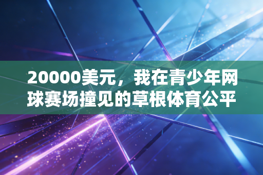 20000美元，我在青少年网球赛场撞见的草根体育公平困局