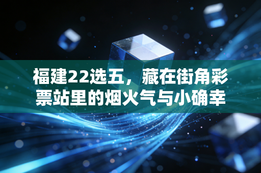 福建22选五，藏在街角彩票站里的烟火气与小确幸