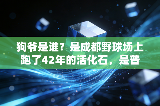 狗爷是谁？是成都野球场上跑了42年的活化石，是普通人最燃的体育信仰