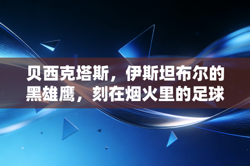 贝西克塔斯,伊斯坦布尔的黑雄鹰,刻在烟火里的足球信仰 贝西克塔斯,伊斯坦布尔的黑雄鹰,刻在烟火里的足球信仰