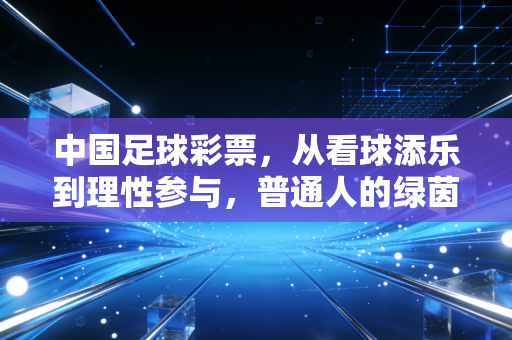 中国足球彩票,从看球添乐到理性参与,普通人的绿茵场外快乐指南 中国足球彩票,从看球添乐到理性参与,普通人的绿茵场外快乐指南