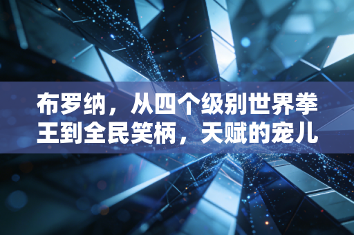 布罗纳,从四个级别世界拳王到全民笑柄,天赋的宠儿为何活成了反面教材 布罗纳,从四个级别世界拳王到全民笑柄,天赋的宠儿为何活成了反面教材