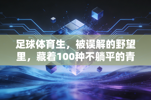 足球体育生，被误解的野望里，藏着100种不躺平的青春