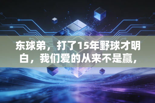 东球弟，打了15年野球才明白，我们爱的从来不是赢，是球砸地板的声响