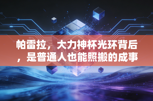 帕雷拉，大力神杯光环背后，是普通人也能照搬的成事底层逻辑