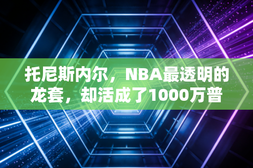 托尼斯内尔，NBA最透明的龙套，却活成了1000万普通人的人生样本