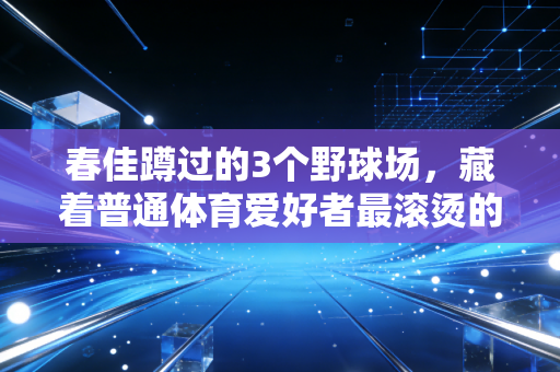 春佳蹲过的3个野球场,藏着普通体育爱好者最滚烫的青春 春佳蹲过的3个野球场,藏着普通体育爱好者最滚烫的青春