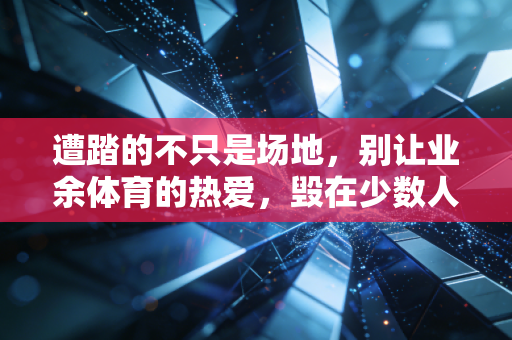遭踏的不只是场地,别让业余体育的热爱,毁在少数人的自私里 遭踏的不只是场地,别让业余体育的热爱,毁在少数人的自私里