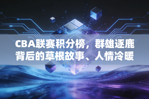 CBA联赛积分榜，群雄逐鹿背后的草根故事、人情冷暖与联赛生长密码