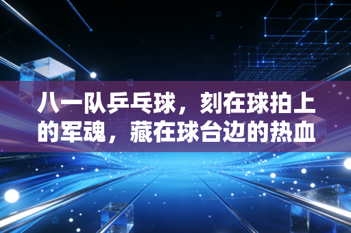 八一队乒乓球，刻在球拍上的军魂，藏在球台边的热血青春