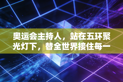 奥运会主持人，站在五环聚光灯下，替全世界接住每一份滚烫的热爱