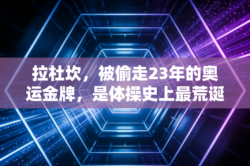 拉杜坎，被偷走23年的奥运金牌，是体操史上最荒诞的正义