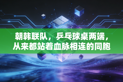 朝韩联队，乒乓球桌两端，从来都站着血脉相连的同胞