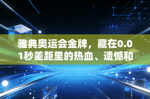 雅典奥运会金牌，藏在0.01秒差距里的热血、遗憾和普通人的英雄主义