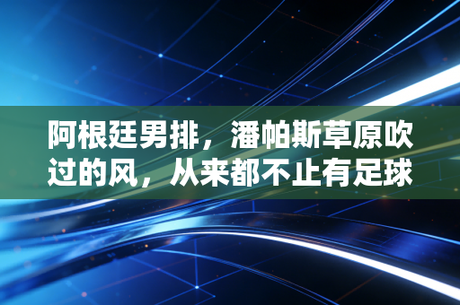 阿根廷男排，潘帕斯草原吹过的风，从来都不止有足球的狂热