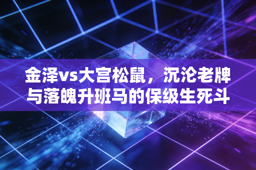 金泽vs大宫松鼠,沉沦老牌与落魄升班马的保级生死斗,我在看台见过的那些关于足球的普通人执念 金泽vs大宫松鼠,沉沦老牌与落魄升班马的保级生死斗,我在看台见过的那些关于足球的普通人执念