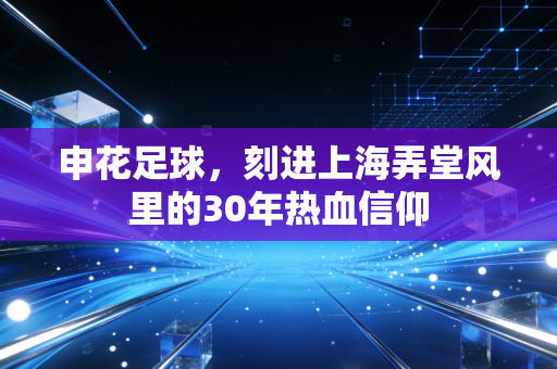 申花足球,刻进上海弄堂风里的30年热血信仰 申花足球,刻进上海弄堂风里的30年热血信仰