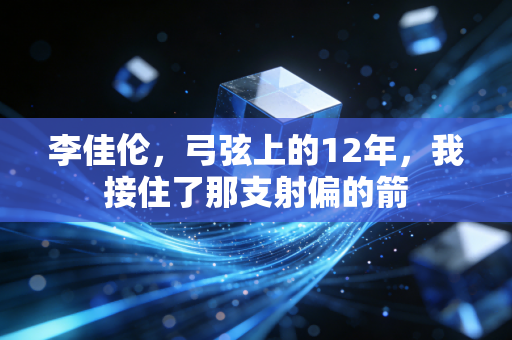 李佳伦,弓弦上的12年,我接住了那支射偏的箭 李佳伦,弓弦上的12年,我接住了那支射偏的箭
