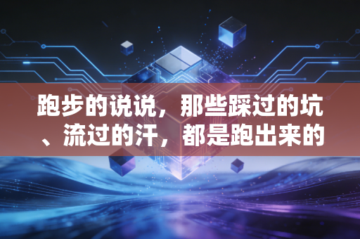 跑步的说说,那些踩过的坑、流过的汗,都是跑出来的生活解药 跑步的说说,那些踩过的坑、流过的汗,都是跑出来的生活解药
