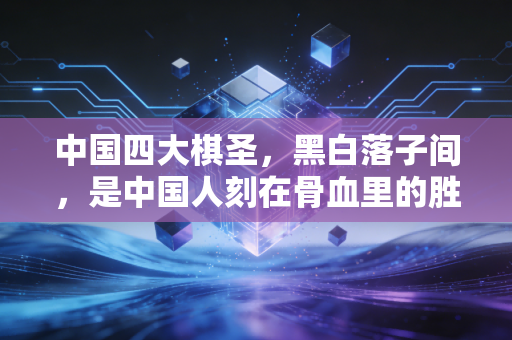 中国四大棋圣，黑白落子间，是中国人刻在骨血里的胜负与浪漫
