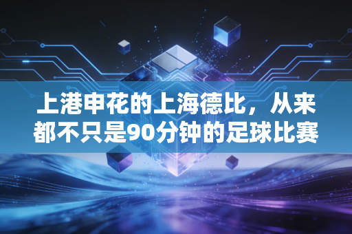 上港申花的上海德比,从来都不只是90分钟的足球比赛 上港申花的上海德比,从来都不只是90分钟的足球比赛