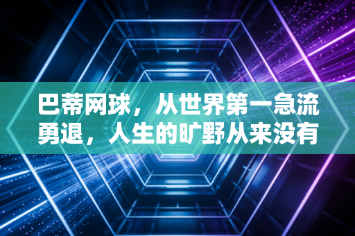 巴蒂网球,从世界第一急流勇退,人生的旷野从来没有标准答案 巴蒂网球,从世界第一急流勇退,人生的旷野从来没有标准答案
