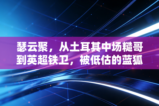 瑟云聚,从土耳其中场糙哥到英超铁卫,被低估的蓝狐防线遗珠到底藏着多少惊喜? 瑟云聚,从土耳其中场糙哥到英超铁卫,被低估的蓝狐防线遗珠到底藏着多少惊喜?